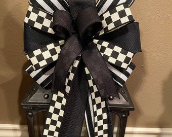 Black Bow, White Bow, Checkered Bow, Wreath Bow, Lantern Bow, Basket Bow