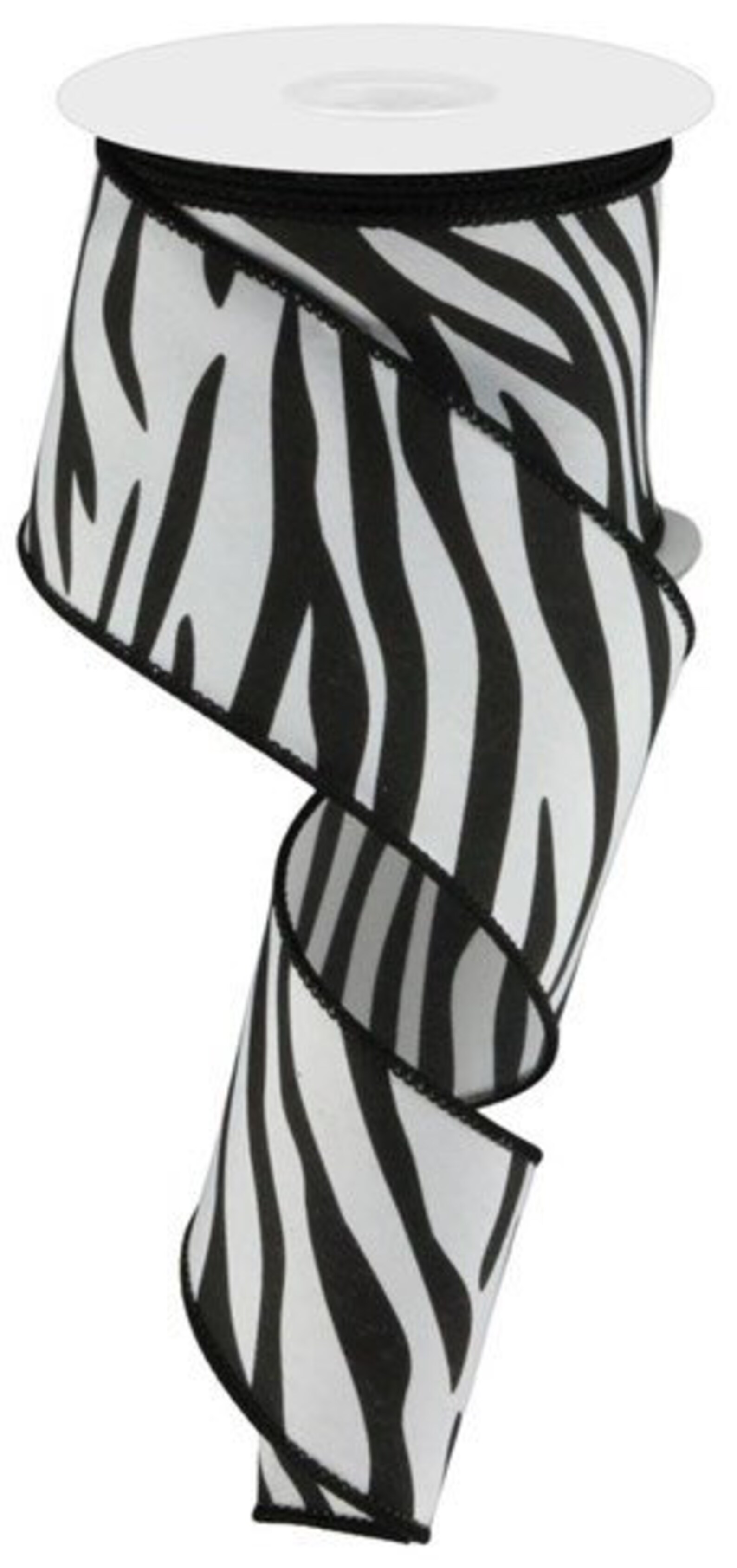 Zebra Ribbon Zebra Stripe Ribbon Black Ribbon White Ribbon Etsy