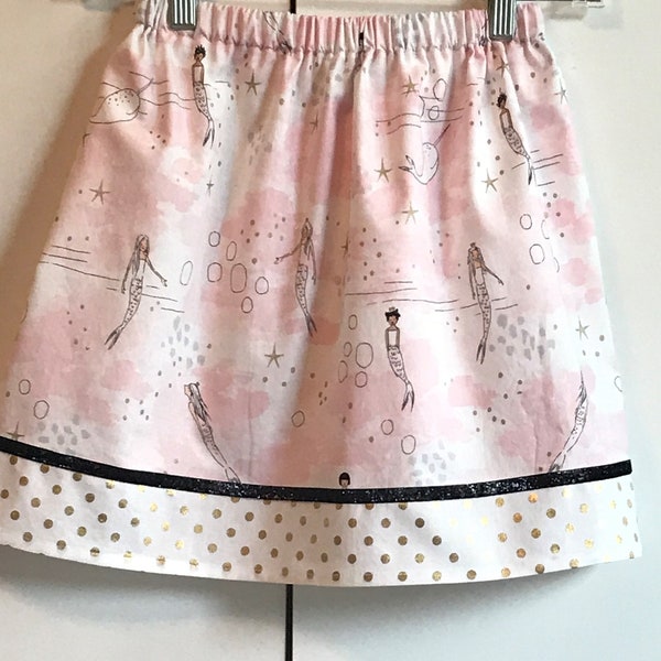 size 7  Sarah Jane Magic Mermaid  Skirt