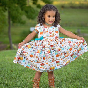 Fall Friends  Strappy Back Dress (2T - 12)