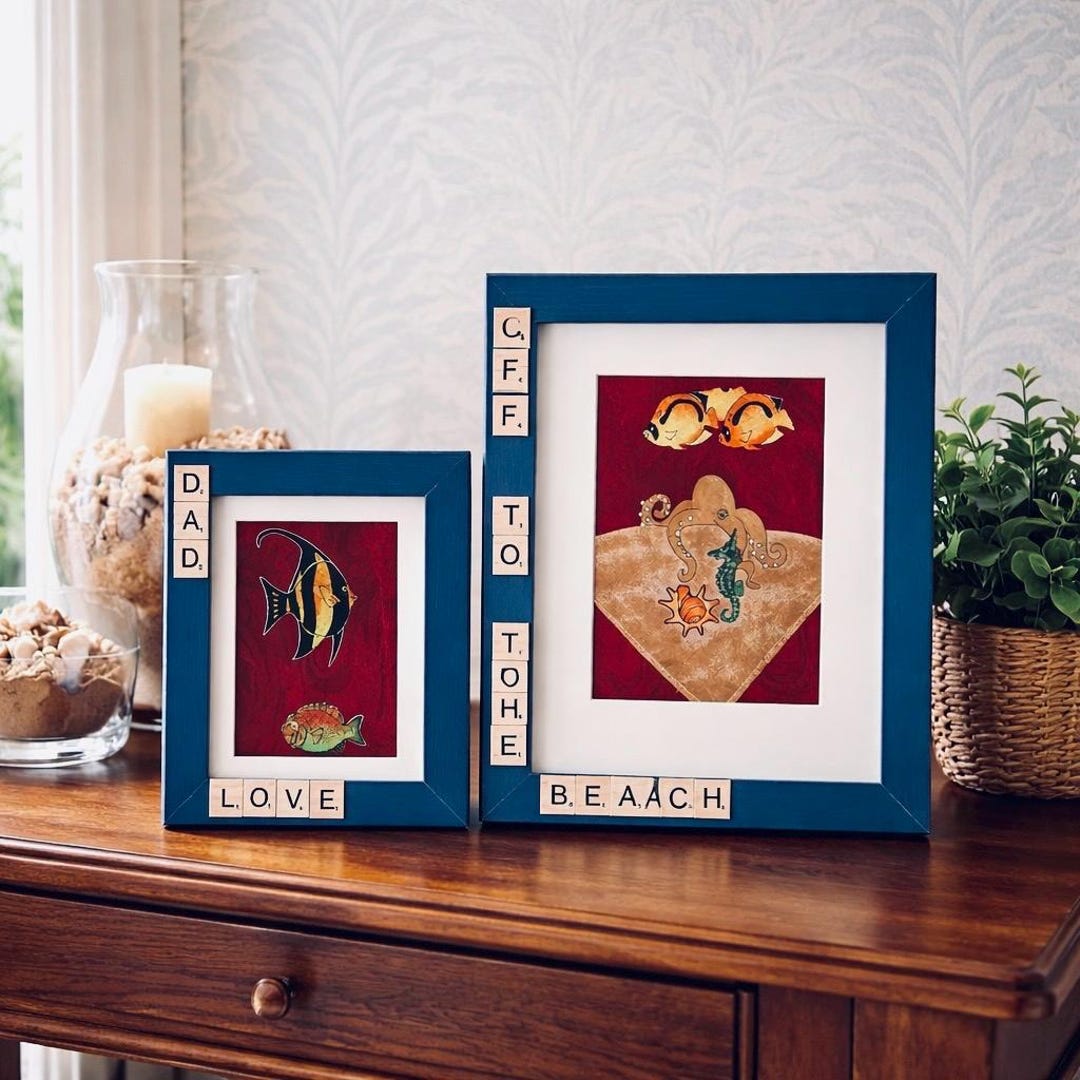 Custom Memorial Frame Using Loved One's Necktie - Personalized ...