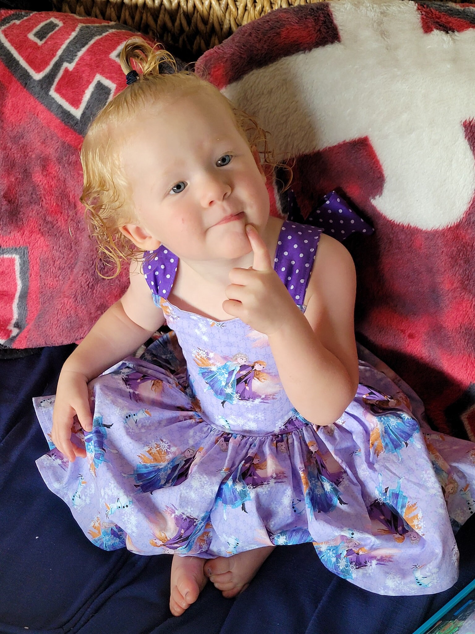 Anna Elsa Peek a Boo Tie Back Dress 2T 3T 4T 5T 6 7 8 | Etsy