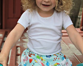 Light Blue Pooh skirt ( 12 mos, 18 mos, 24 mos, 2T, 3T, 4T, 5)