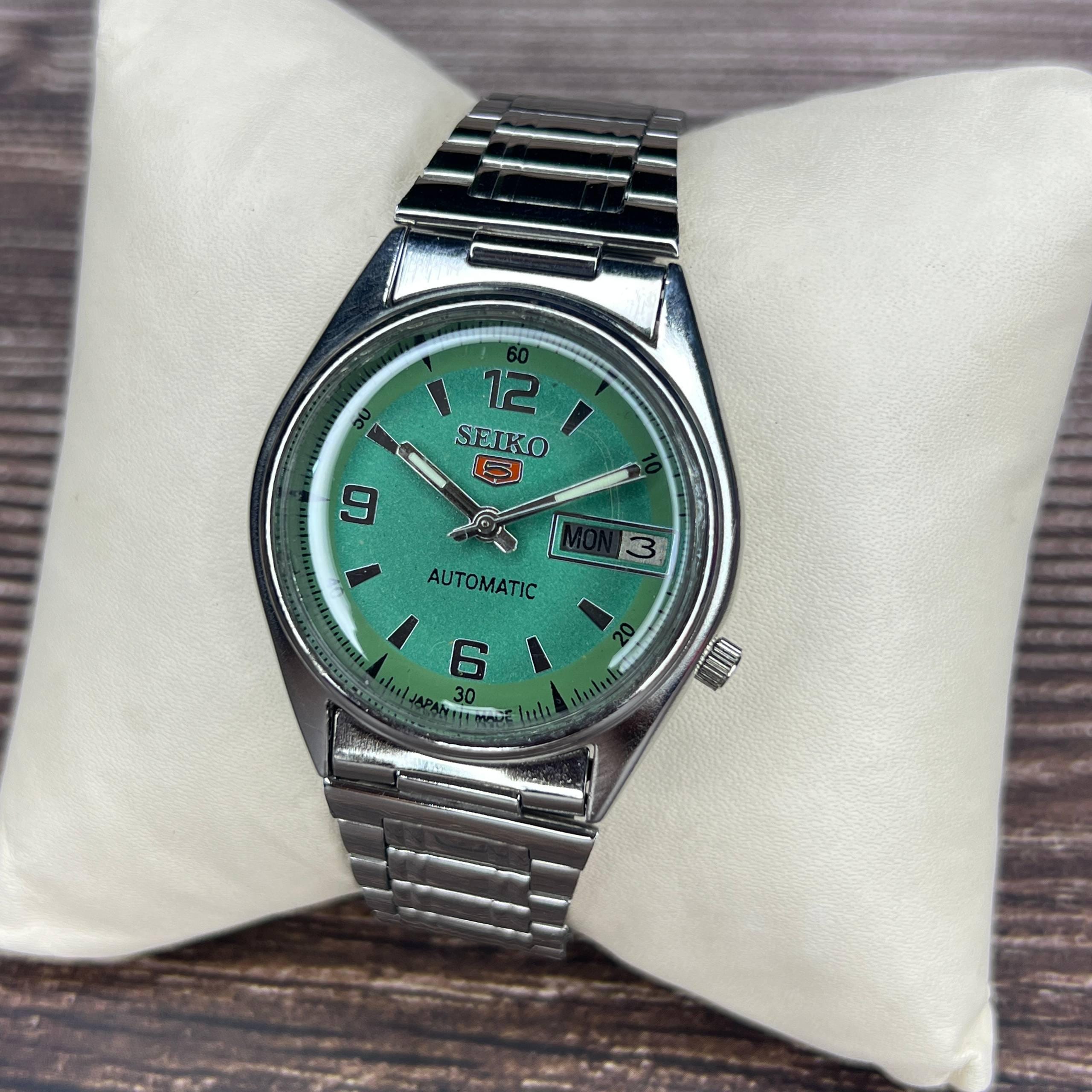 Vintage seiko green face - Etsy 日本