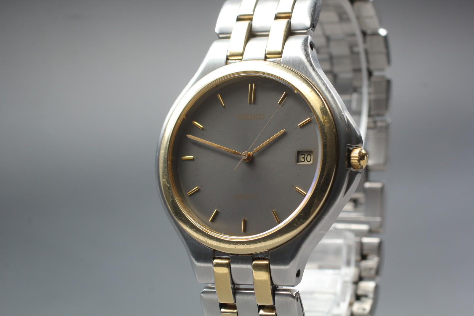 1993年製 [n ミント] セイコー ルーセント 7N42-7030 デイデイト 36mm 