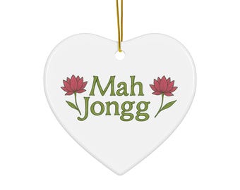 Mah Jongg (Ceramic ornament)