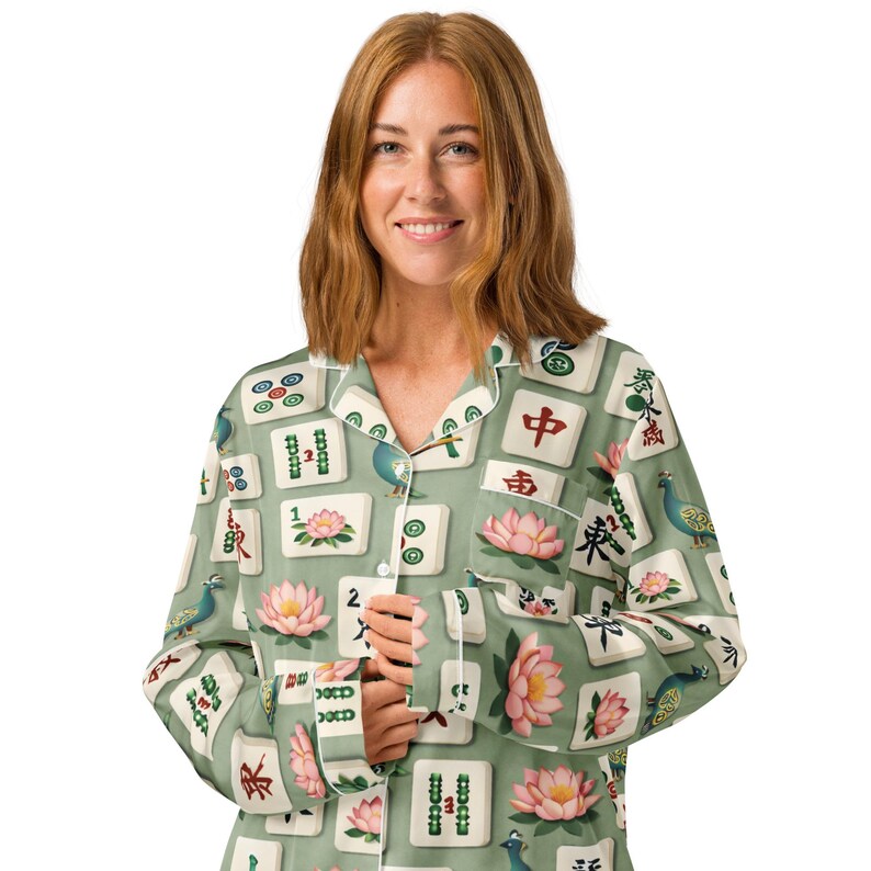 Women’s long sleeve pajama top