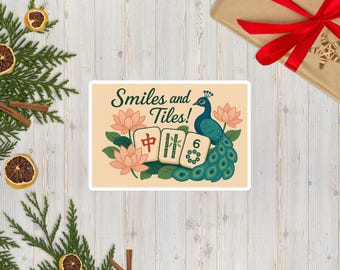 Smiles & Tiles (Bubble-free stickers)