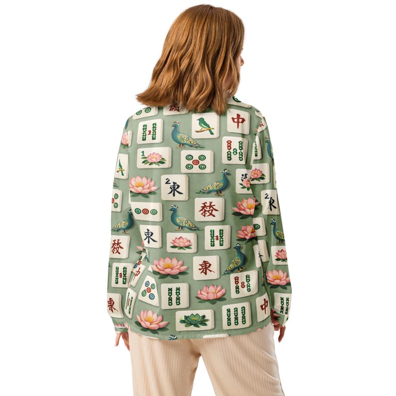 Women’s long sleeve pajama top