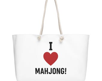 Oversized weekender bag