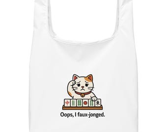Maneki Neko Lucky Cat Shopping Bag