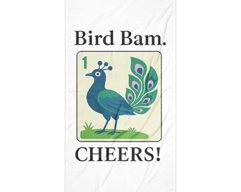 Bird Bam Beach Towel