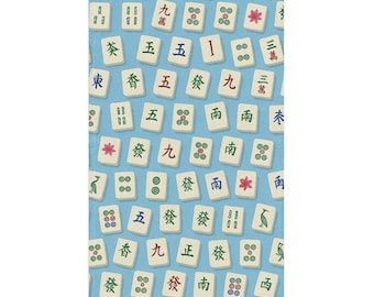 Mahjong Tiles Hand towel