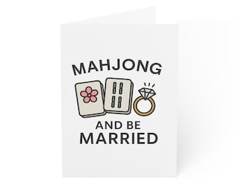 Mahjong and Be Married Card (Sets of 10, 30, and 50)
