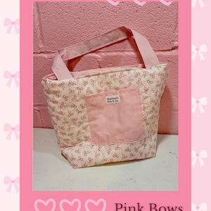 Pink Bows: Sweet, timeless, and feminine — this dainty bow print adds a lovely touch to your everyday style.