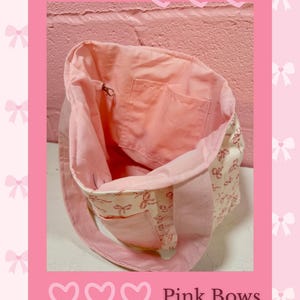 Pink Bows: Sweet, timeless, and feminine — this dainty bow print adds a lovely touch to your everyday style.