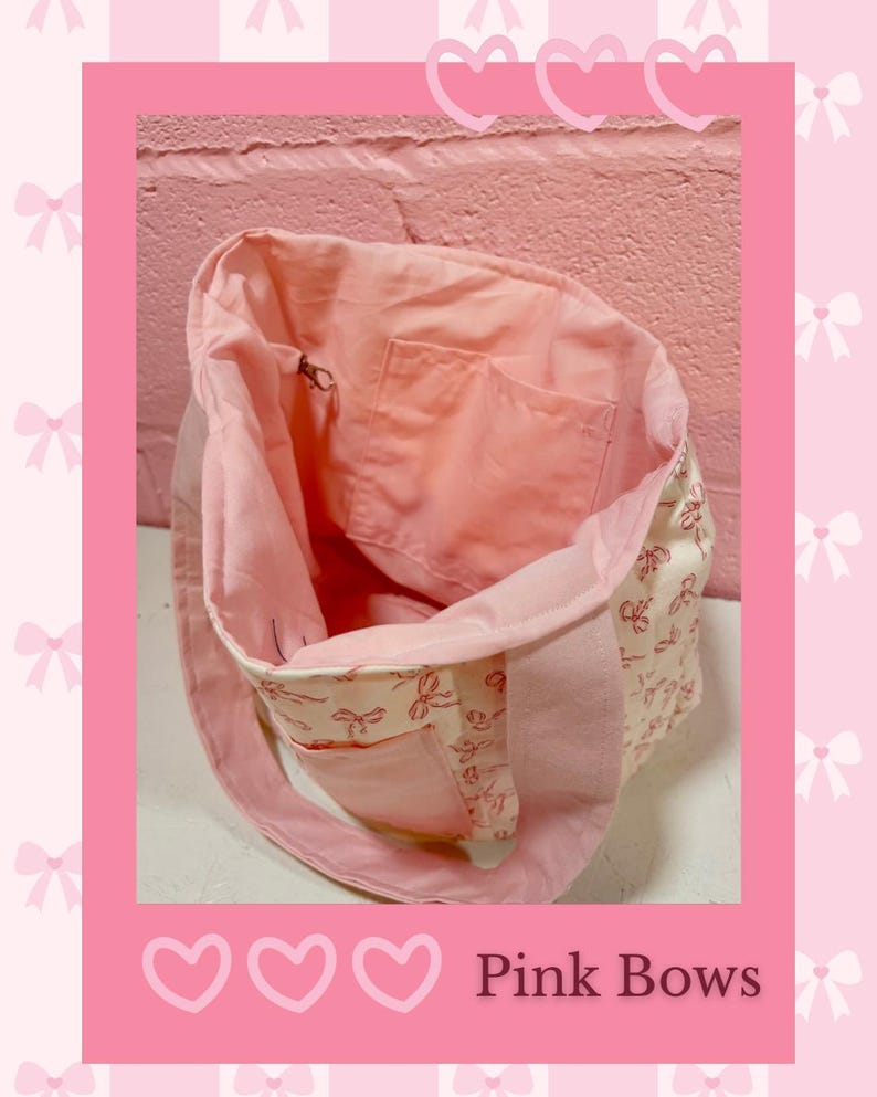 Pink Bows: Sweet, timeless, and feminine — this dainty bow print adds a lovely touch to your everyday style.