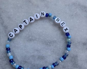 Capitano Rex - Clone Wars - Star Wars - Braccialetto dell'amicizia