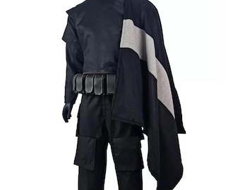 Traje de vuelo de 5 piezas de Boba Fett Mandalorian, cazador de recompensas, cosplay