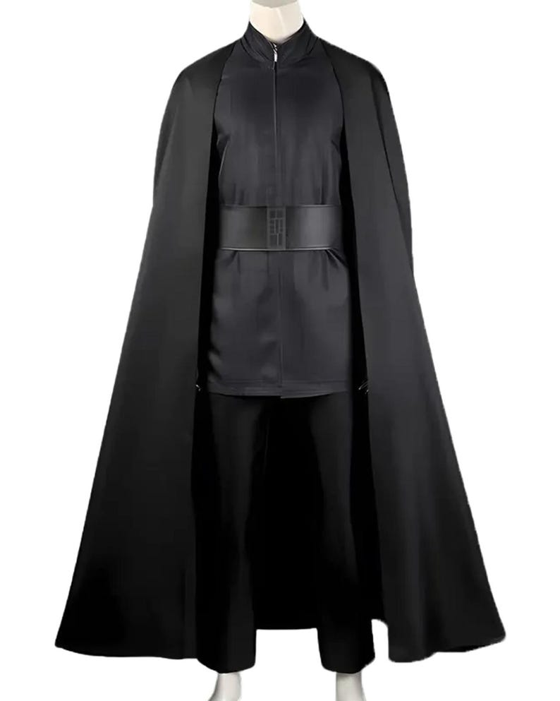 Villian Robe Kylo Ren Cosplay Costume | Star Wars Dark Jedi Outfit | Adult Villain ...