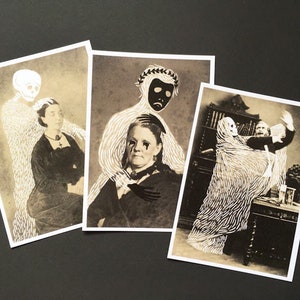 Spooky postcard set - Mickeypip's Macabre Mail