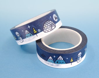 Snow Scene Washi Tape
