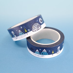 Snow Scene Washi Tape