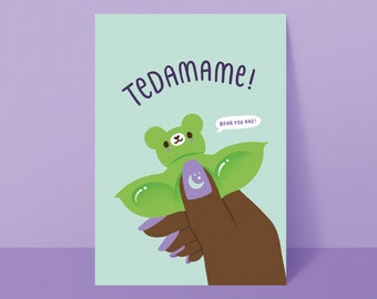 Tedamame Bear Print