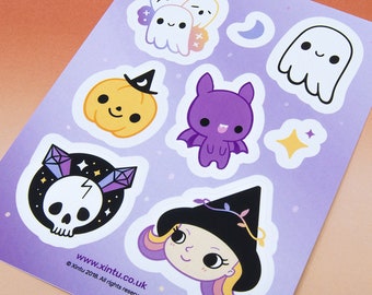 Creepy Cute Sticker Sheet