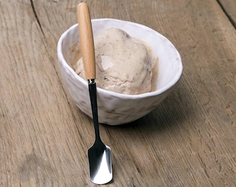 Cuchara de helado grabada, Cuchara de postre de helado personalizada