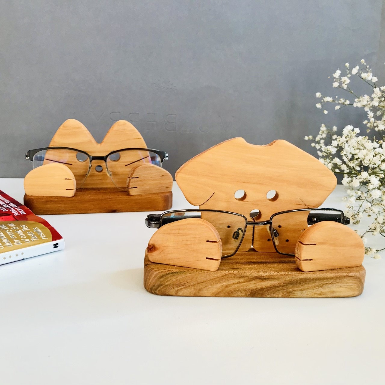 Glasses Holder for Him and for Her, Spectacles Holder, Sunglasses Stand,  Glasses Stand, Eye Glasses Holder, Glasses Display