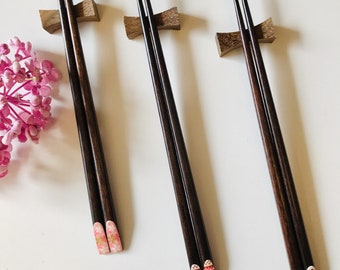 Tokyo Cherry Blossoms Chopsticks , Japanese Chopstick, Sakura Wooden  Chopsticks 