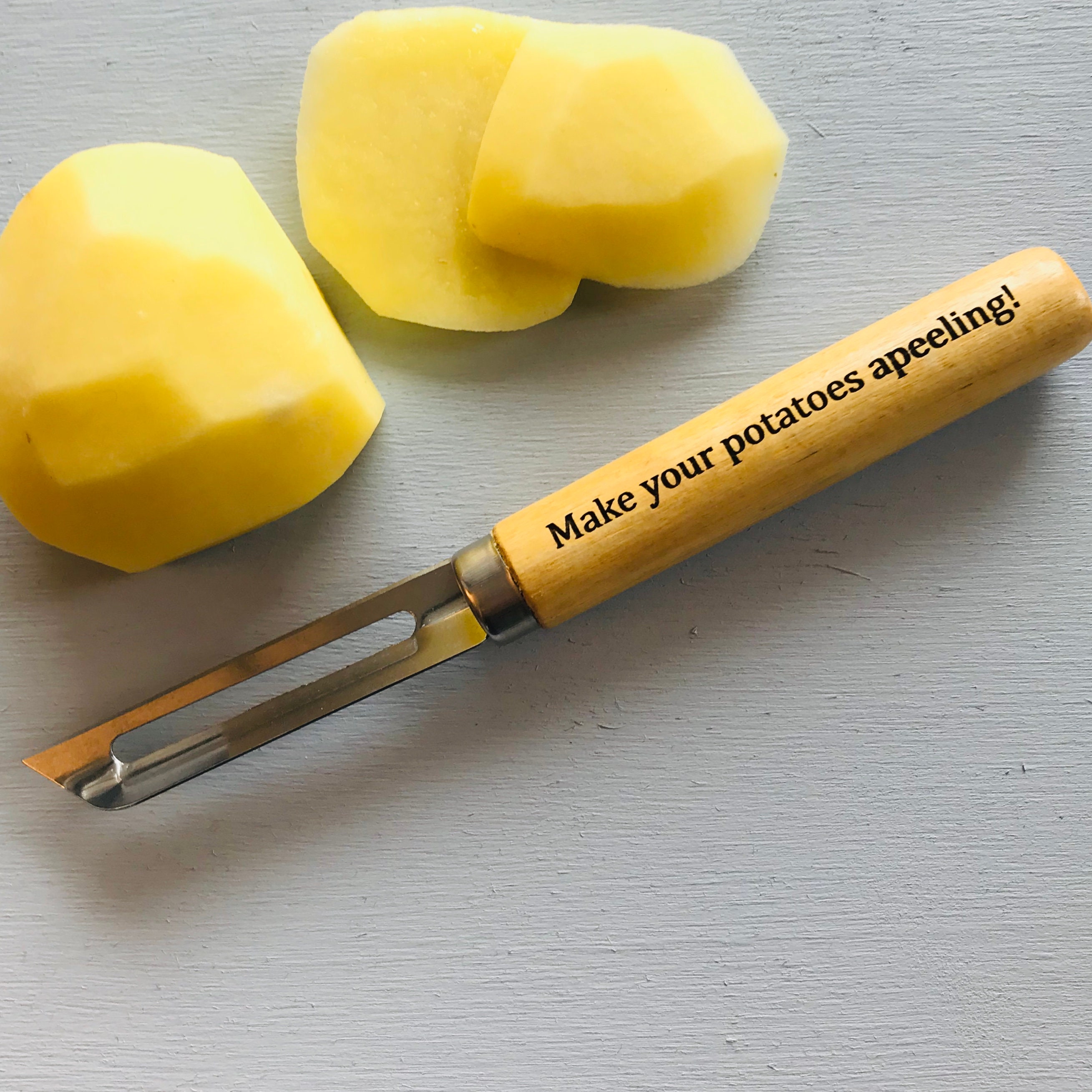 Personalised Vegetable Potato Peeler, Kitchen Tools, Mothers Day