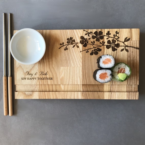 UR Happy Place Luxury Sushi Making Kit for Beginners Home Use -All
