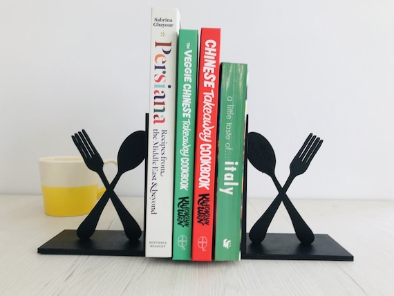 Perfect Pair Wooden Bookends -Stylish Kitchen Accessories and Home Decor, Elegant Kitchen Bookends for Home Decor, Elegant Kitchen Bookends