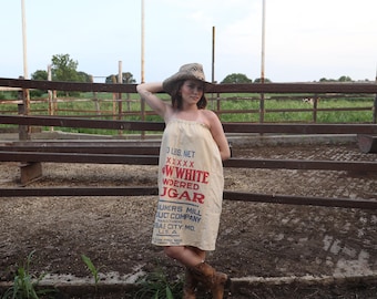 FLOUR SACK DRESS