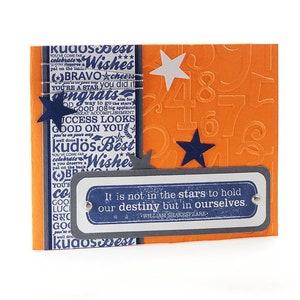 Graduation Card - Handmade Greeting Card - Congratulations Card - Graduate Gift
