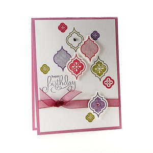 Happy Birthday Card, Handmade Greeting Cards, Stampin Up Cards,