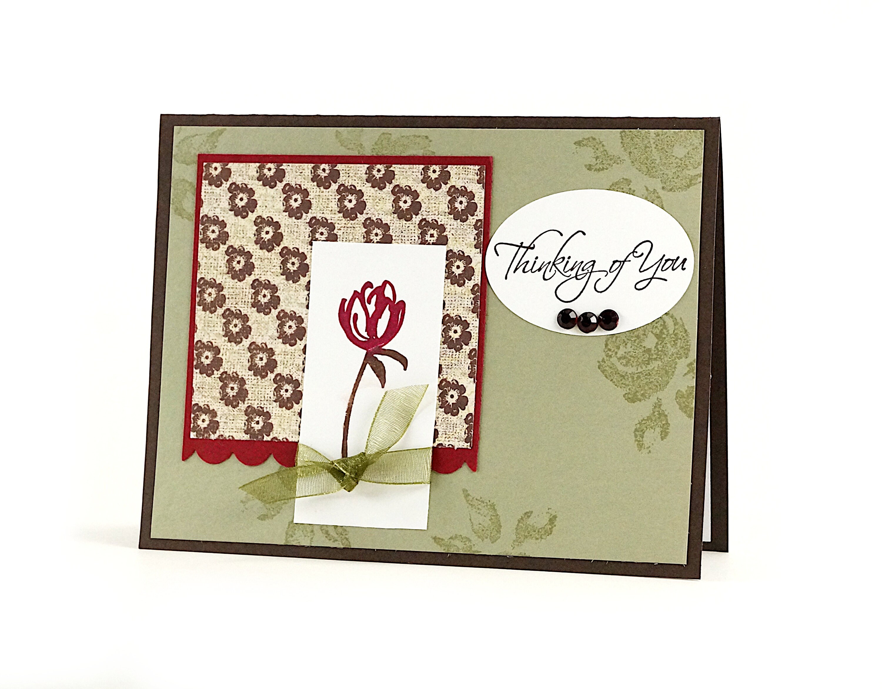 Card Making Kit Thinking of You Card Craft Kits for Adults Etsy