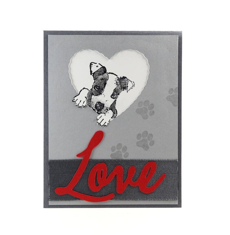 Dog Greeting Card Thinking of You Dog Card Pet Sympathy Etsy