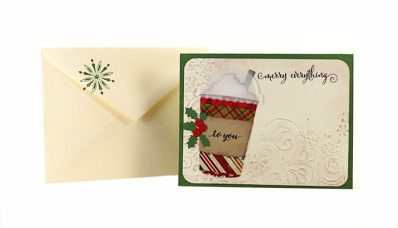 Christmas Card Making Kits Craft Kit for Adults Coffee Etsy