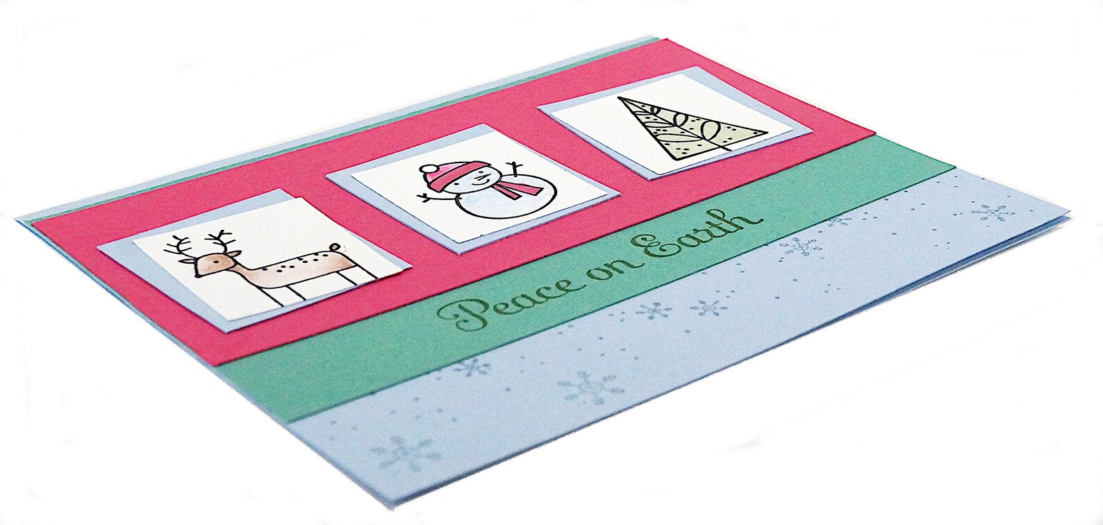 Holiday Card Making Kit DIY Card Kit Craft Kit for Teens Etsy