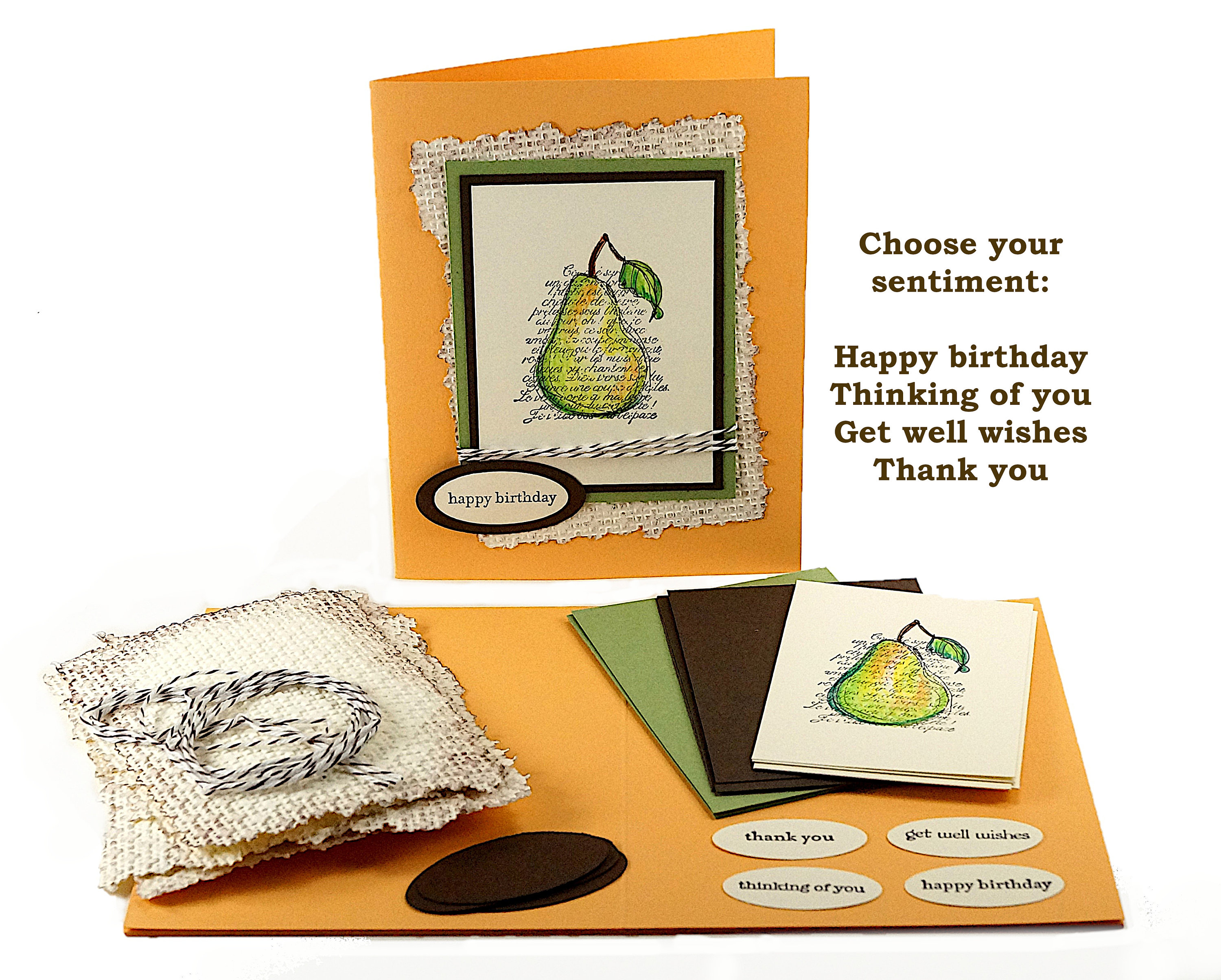 birthday card making kit craft kits for adults diy card kit etsy