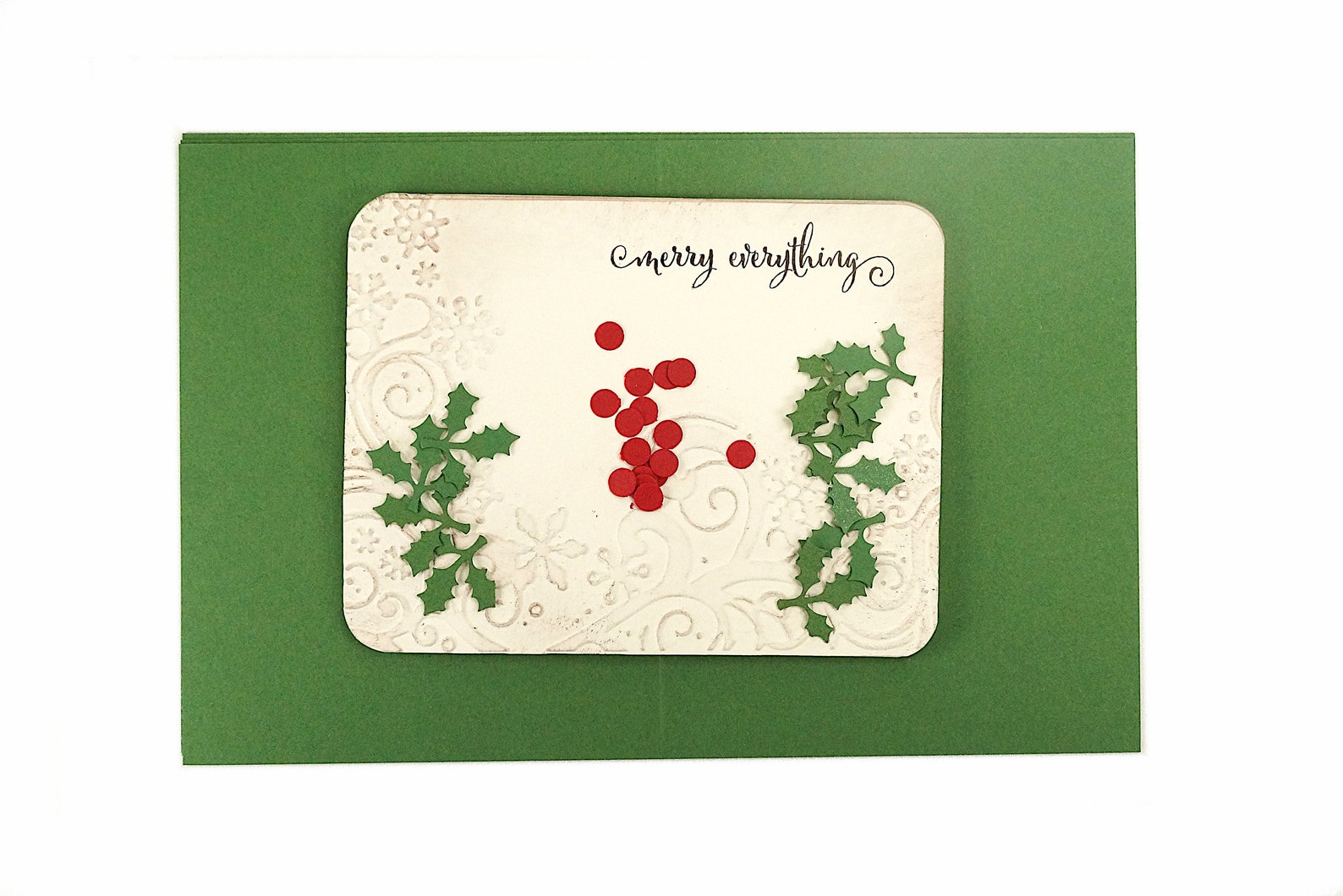 Christmas Card Making Kits Craft Kit for Adults Coffee Etsy