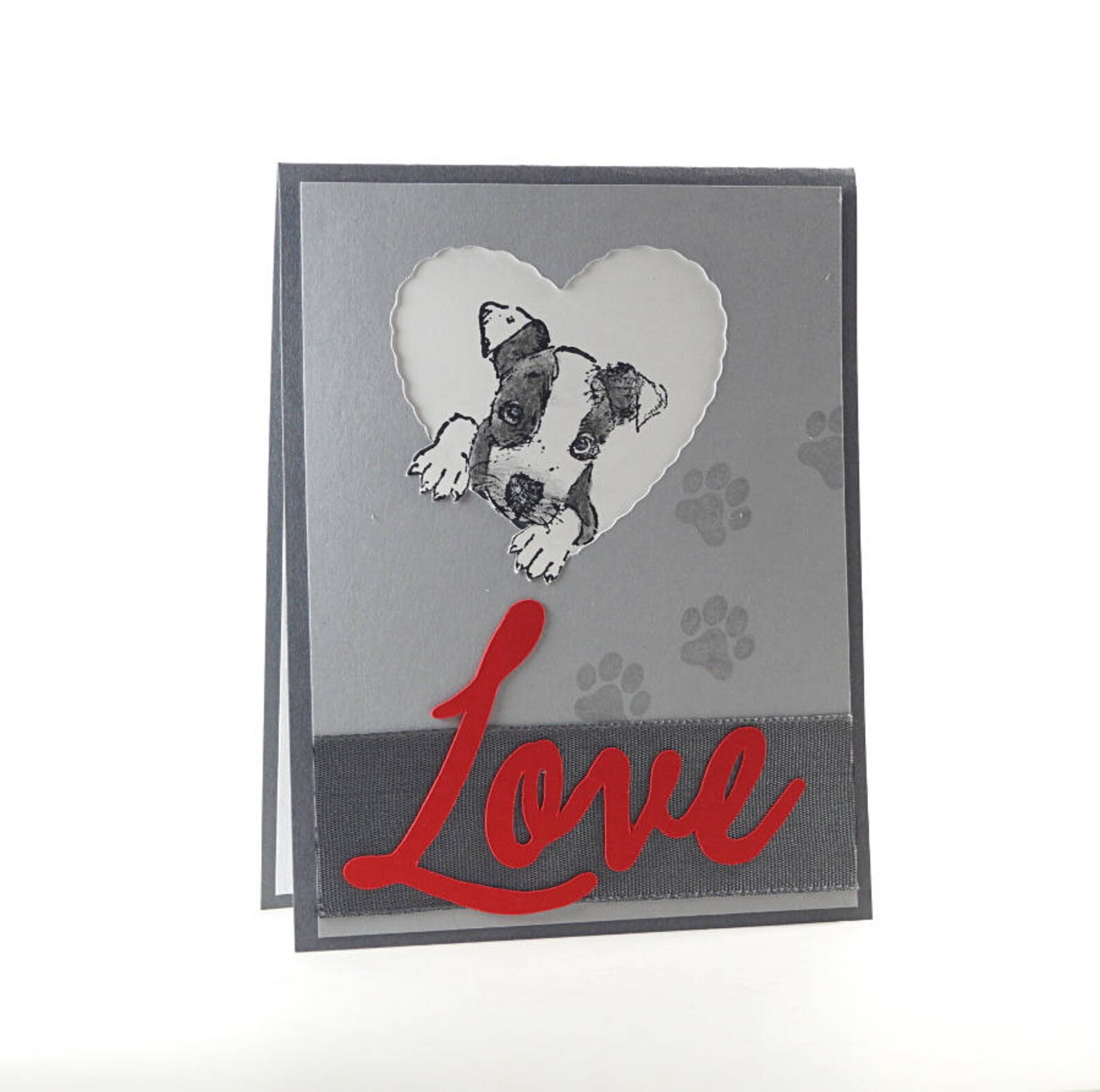 Dog Greeting Card Thinking of You Dog Card Pet Sympathy Etsy