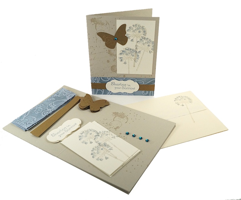 Sympathy Card Making Kit Craft Kits for Adults Card Kits Etsy