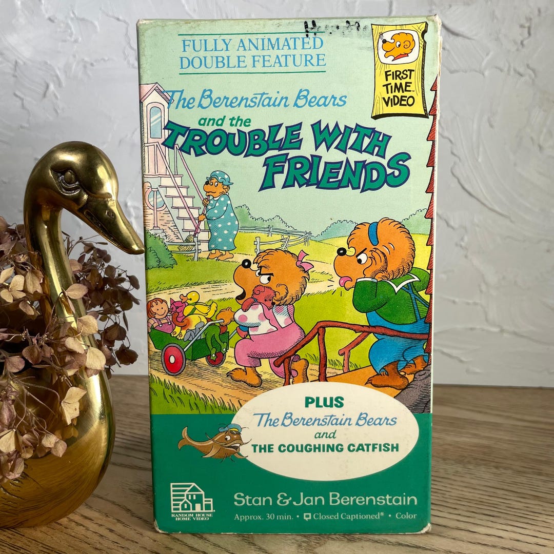 The Berenstain Bears and the Trouble With Friends VHS --fully Animated ...