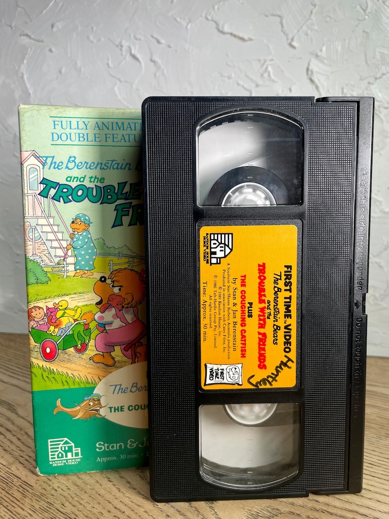 The Berenstain Bears and the Trouble With Friends VHS --fully Animated ...