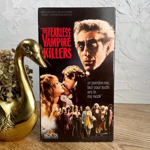 The Fearless Vampire Killer VHS Movie --1960s Dark Comedy Vampire Horror