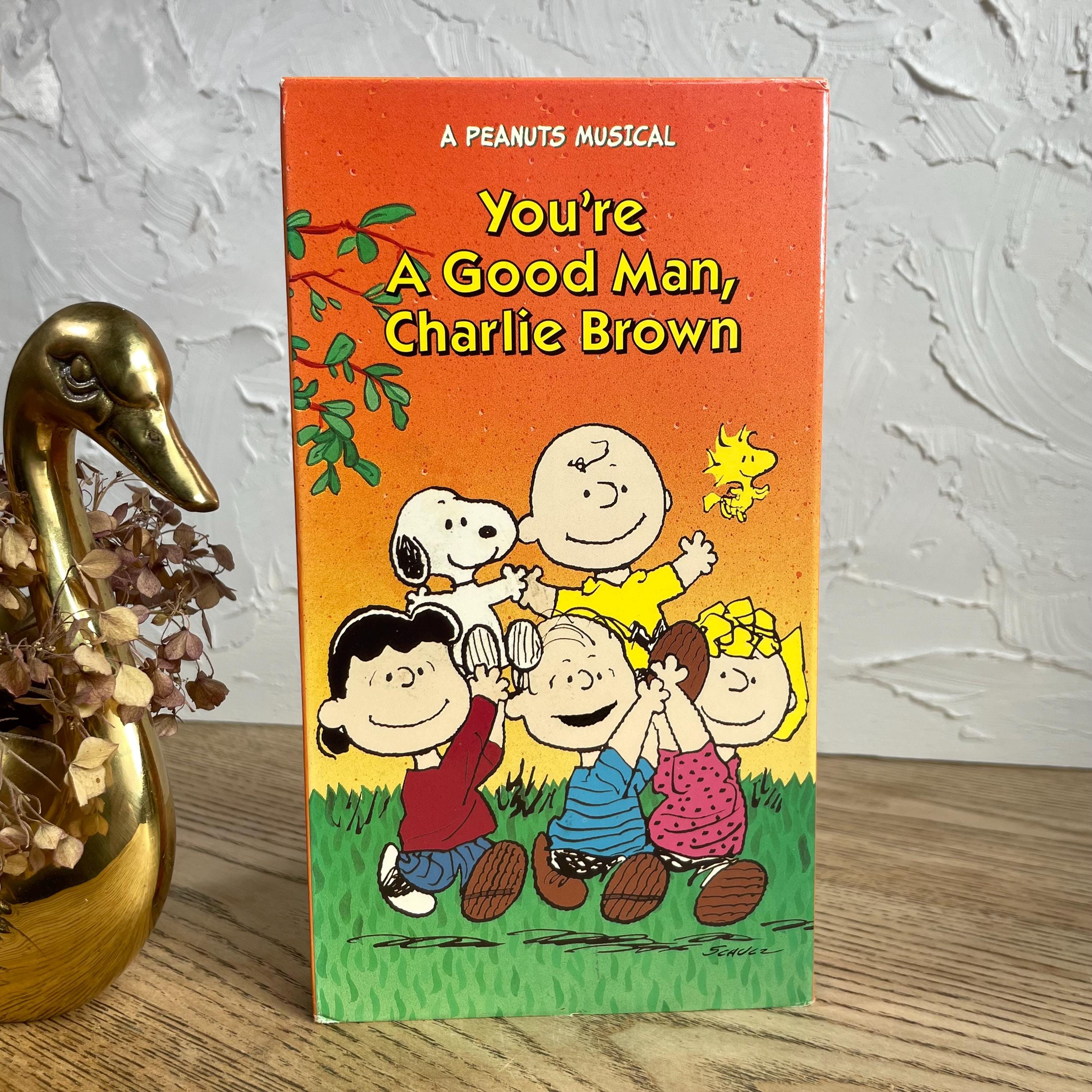 A Peanuts Musical: You're a Good Man Charlie Brown VHS Tape